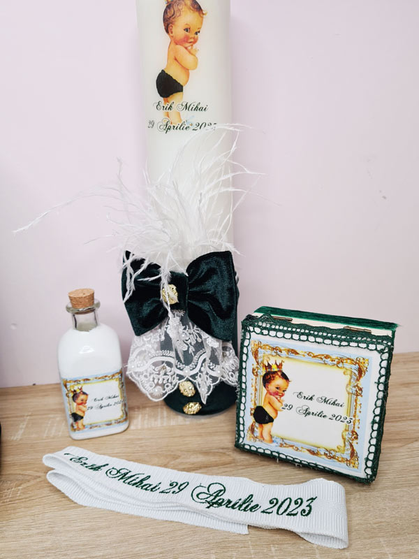 lumanare-personalizata-botez-fotografie-imagine-bebelus-copii